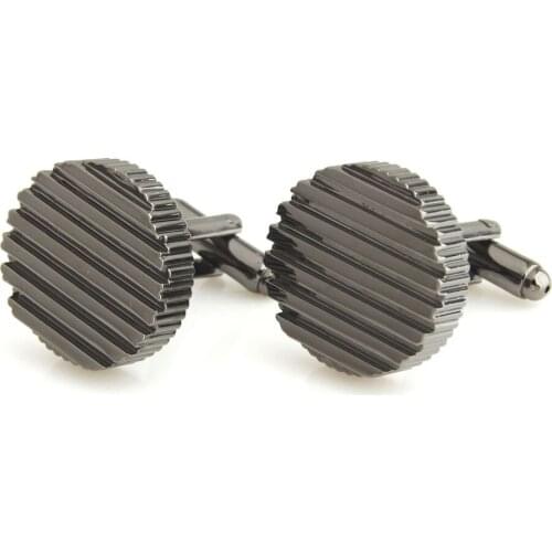 YH-1874 Plain Metal Cufflinks,Mens Elegant Accessories - Factory Direct Wholesale