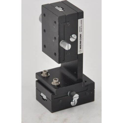 ZWG60 Misumi YZ axis two-dimensional 40 * 60mm manual optical dovetail groove rack and pinion type fine adjustment slide