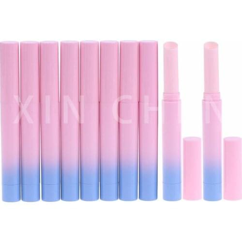 10 PCS Lipstick Balm Tubes Cute Pink Empty Plastic Cosmetic Vials DIY Lip Gloss Containers Travel Sample Bottle Mini Portable