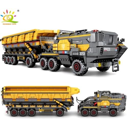 1535Pcs City Wandering Earth Chariot Construction Bucket Truck Building Blocks Military Vehicle Soldiers Figures Bricks Toys Kid