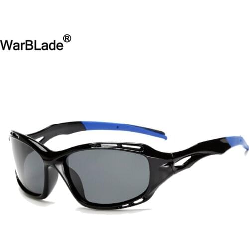 2018 Polarized Night Vision Glasses Men Top Quality Male Sunglasses Fishing Sports Eyewear Brand Design UV400 Men Gafas WarBLade