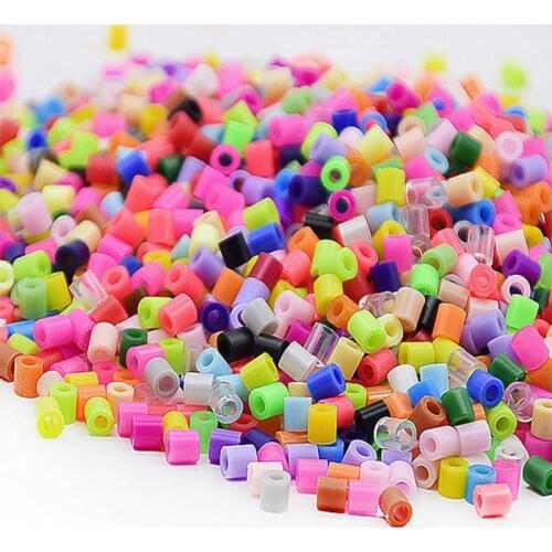57colors pyssla hama beads 5mm 8000Pcs Iron Beads for Kids Hama Beads 3d puzzle creative toys Handmade Gift toys