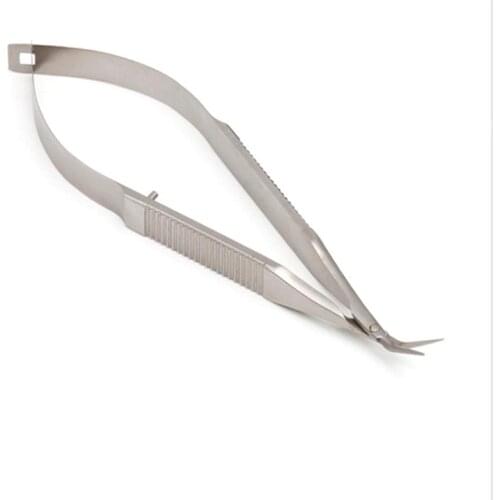 8.5 cm Stainless Steel Microscopic Instruments corner head scissors