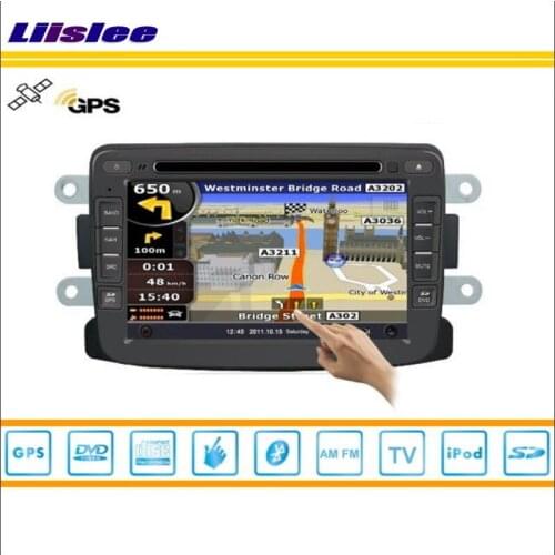 Car GPS Navi Map Navigation For Renault Logan 2009~2013 Radio Stereo TV DVD iPod BT HD Screen S160 Multimedia System