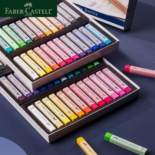 Faber Castell 12 /24 /36/48/72 Colors Long and Short Styles Color Brushes Hand-painted Art Supplies