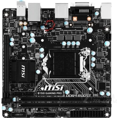 For MSI B150I GAMING PRO Desktop MINI ITX Motherboard LGA 1151 DDR4 For Intel 150M SATA III USB3.0 PCI-E X16 3.0 Used Mainboard