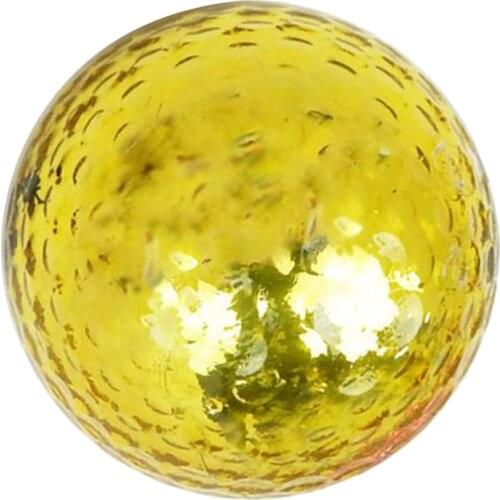 Synthetic Rubber Metallic Coating Golf Ball For Tournament 42.6mm Size