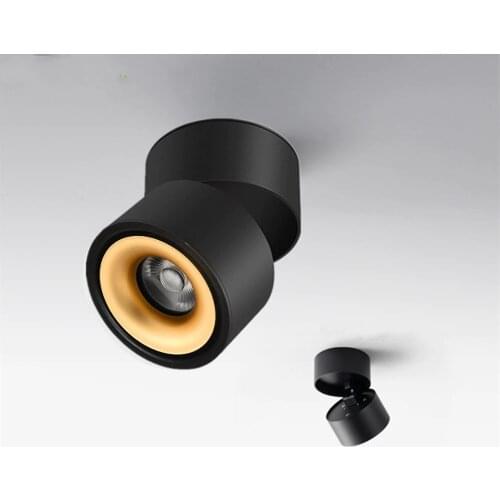 Angle Adjustable Led Downlight 15W 12W 10W Led Ceiling Downlight Dimmable LED Spot light Lamp For Living Room Bedroom Lighting