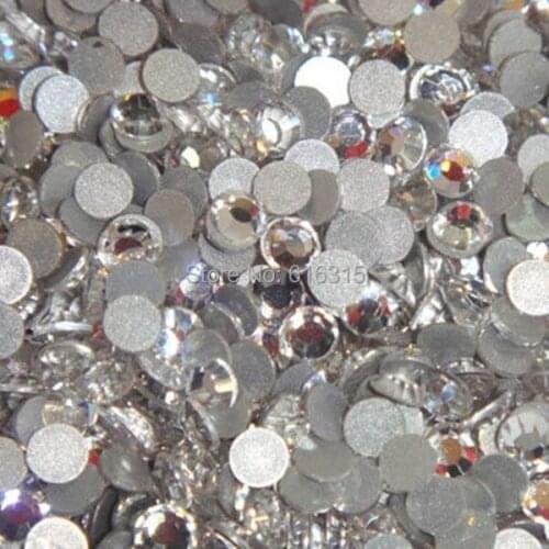 Ss20 crystal color of flat back non hot-fix stones for nail art stones 1440pcs per pack decoration free shipping