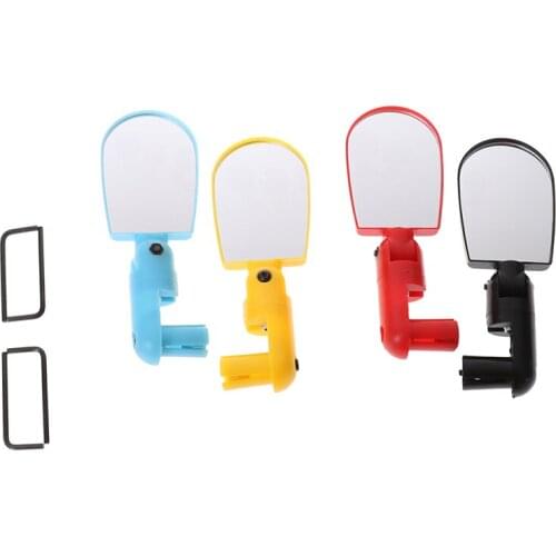 Bicycle Mirror Bicycle Accessories Handlebar Mini Rotate Flexible Universal Bike Bicycle Cycling Rearview Handlebar Mirror