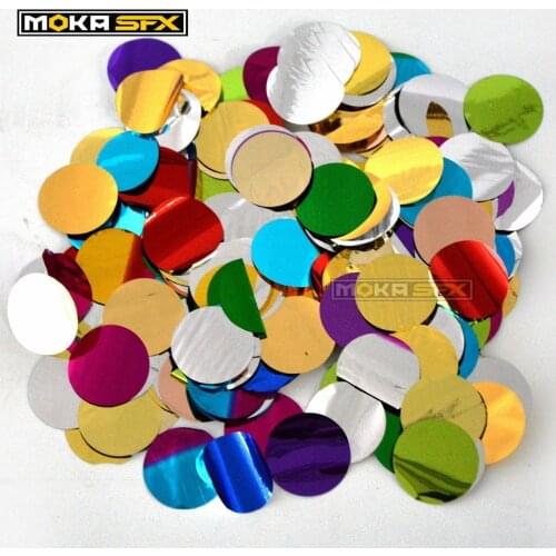 10kg/lot Table Confetti Circles Fire-retardant paper for decor confetti connon machine in stage effect Hi-Quality
