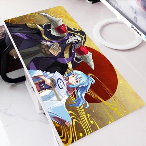 Overlord Anime Mousepad Gamer Keyboard Desk Mat Kawaii Mouse Mats Xxl Large Computer Accessories Rug Gaming Mouse Pad 900x400