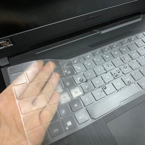 15.6"Laptop Keyboard Cover For ASUS TUF Gaming A15 FA506 FA506iu FA506iv Fa506ii FX506 FX506LU FX506LH TPU Clear skin Protector
