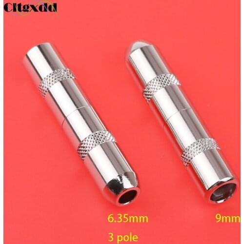 Cltgxdd 6.35mm 3pole Stereo welding cable audio female plug microphone power amplifier guitar etc Instrument plug connector