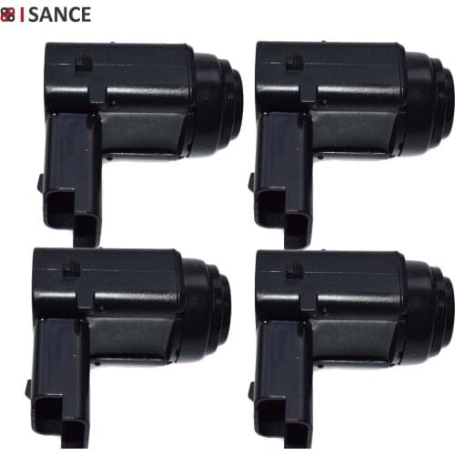 ISANCE 4pcs PDC Parking Sensor Parksensor 9650935277 9663649877 0263003442 0263003268 For Peugeot 407 SW Renault Citroen