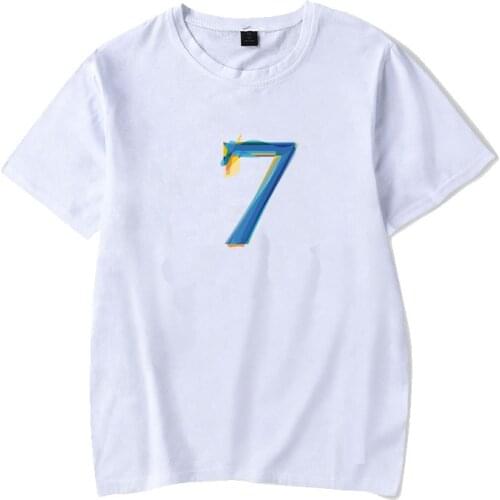Kpop Bangtan Boys T-shirt Soft Cotton Short Sleeve Popular bangtan boys Summer T-shirt kpop New Album Map of the soul 7