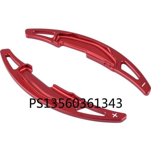 Red Steering Wheel Shift Shifter Extension Paddle Fit For BMW M2 M3 M4 14-18 M5