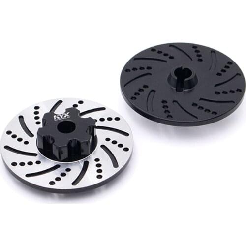 KYX Racing Metal Front Rear Wheel Hex Hub Brake Disc for 1/7 RC Car Axial UDR