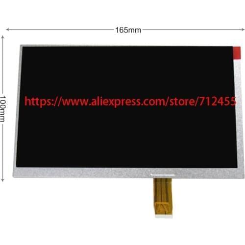 New original for Trimble ez guide 500 7'' inch TFT LCD screen display panel ,PDA LCD