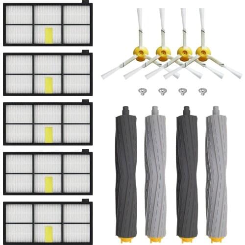 FOR New Debris Extractor brush,HEPA Filter,Side Brush Kit For iRobot Roomba 800 870 880 980 vacuum cleaner Accessories parts