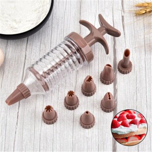 Cookie Press Kit - Cookie Press Making Gun Biscuits Cake Mold Cookie Press Maker Machine DIY Cookie Cake Dessert Decor