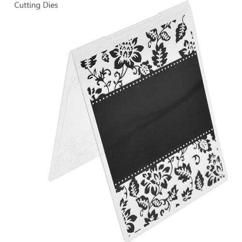 2019 Film Pattern Printed Plastic Embossing Folder For Diy Scrapbooking Card Album Plastic Template Making Crafts