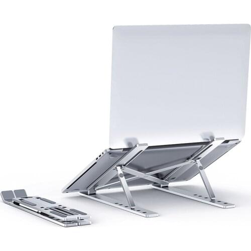 Foldable Laptop Stand Adjustable Notebook Stand Portable Laptop Holder Tablet Stand Computer Accessories For MacBook Pro Ipad