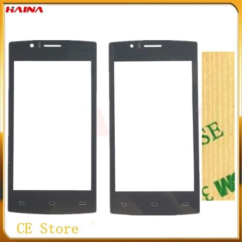 Touch Panel Replacement For Philips Xenium s307 LCD Outer Screen Front Glass Lens whit black color