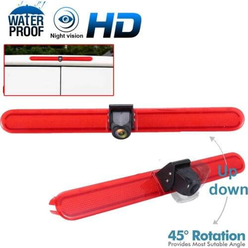 18mm gale HD Lens CCDcar Brake Light Rear view camera For VW T6 mit Hochdach ab 2016 T5 Camper 2009 - 2010 camera waterproof