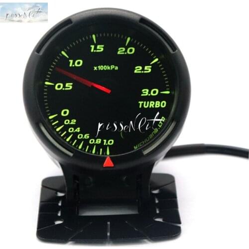 60mm 300KPa turbo table + with sensor Instruments Car Motorcycle Accessories