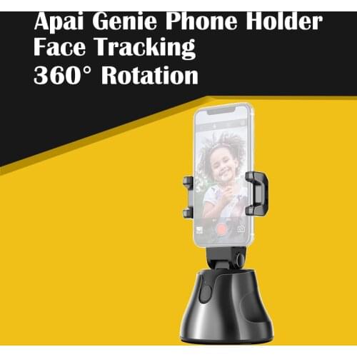 Apai Genie Auto Smart Shooting Selfie Stick 360° Object Tracking Holder All-in-one Rotation Face Tracking Camera Phone Holder