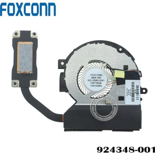 New original heat sink fan for HP ENVY X360 15-BP UMA 924348-001