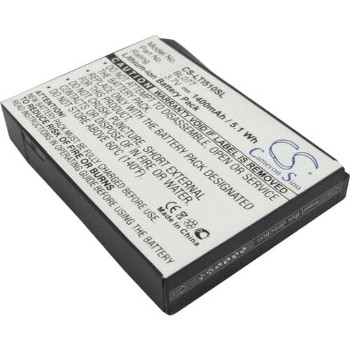 Cameron Sino Mobile SmartPhone Replacement Li-ion Battery 1400mAh For BL077 SFR i510 Free Tools