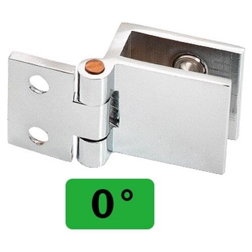 0/90/180Degree Bracket Glass Hinges Easy Install Bilateral Clip Zinc Home Cabinet Door Hinge Bathroom Furniture Cupboard