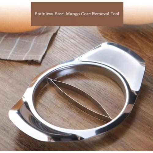 1PCS Fruit Tools Stainless Steel Mango Cutting Knife Mango Peeler Fruit Separator Slicer Kitchen Vegetables Fruits Tools gadgets
