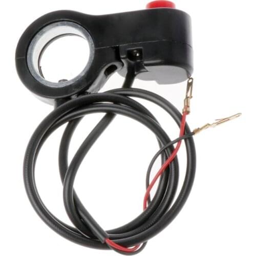 22mm 7/8\" Motorcycle Handlebar Horn Switch Start Speaker Connection Button Equipment Electric Bike Replacement Parts