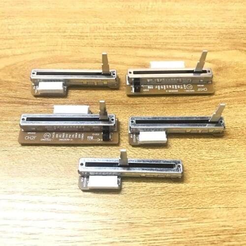 5PCS Channel Fader DWG1521 CH1 Channel 1,2,3,4,Master For DJM 600 DJM600 DJM-600