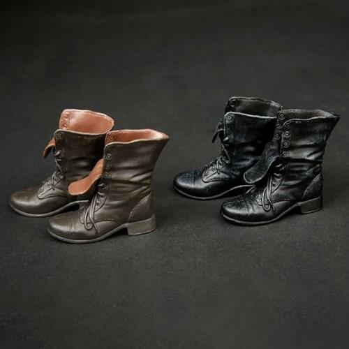1/6 Ratio Trendy Casual Boots Shoes With Boots Feet Suitable For 12'' Movable Doll Accessories