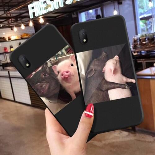 Pig Couples TPU Bumper Cover for ZTE Blade L8 Phone Back Capa TPU Soft Case for Blade A3 2019 A 3