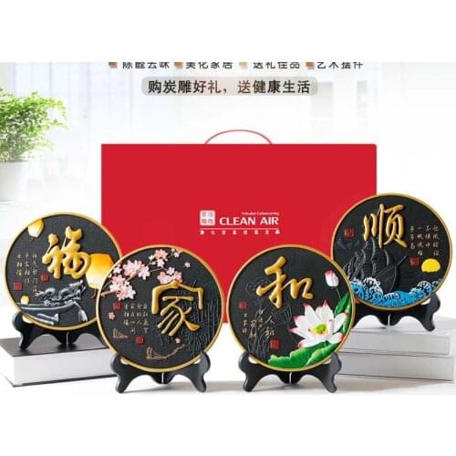 China Leader National gift- HOME office TOP decoration thriving business efficacious Mascot FU FENG SHUI Sculpture art statue