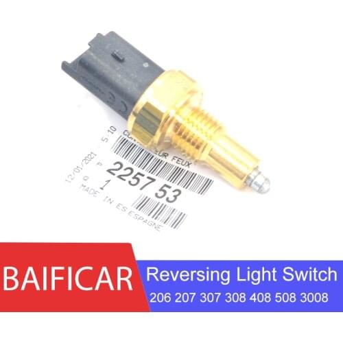 Baificar Brand Genuine Back Up Reverse Light lamp Switch 225759 For Peugeot 206 207 307 308 408 508 3008 Citroen C3 C4 C5 1.6