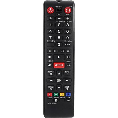 Remote Control FOR samsung LCD LED HDTV TV AK59-00145A BDE5700 BDE5900 BDES6000 BD-EM57 BD-EM57/ZA Blu-Ray DVD Player