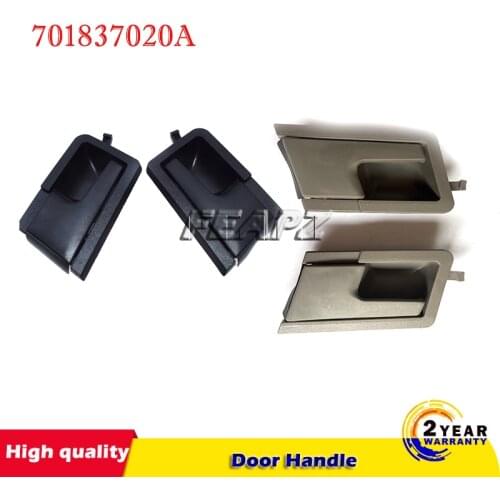 Gray Interior Inside Inner Door Handle Front Left + Right For VW Volkswagen Transporter Caravelle T4 EuroVan 701837020A