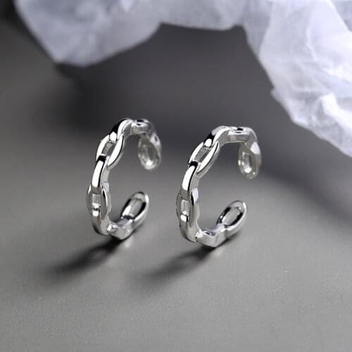 Lovablegirls 1pcs Fashion Small Earrings Without Piercing Geometric Ear Cuff Minimalist Cartilage Earrings For Women Jewelry