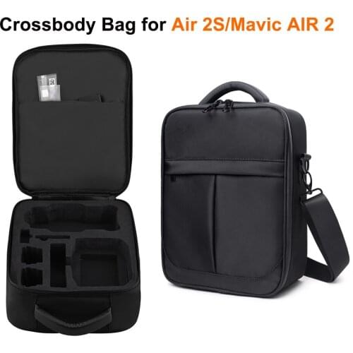 Crossbody Bag for DJI Air 2S Drone Portable Waterproof Handbag Shoulder Bag Carry Box Storage Bag Carrying Case Accessories