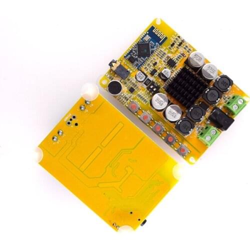 TDA7492 Wireless Bluetooth 4.0 2 x 50W 2 channel Audio Receiver Stereo Digital Power Amplifier Board Module 10V 15V 24V 25V