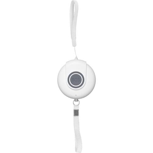 Intelligent self-defense alarm female anti-wolf artifact portable outdoor travel goods portable legal anti-bad guy locator