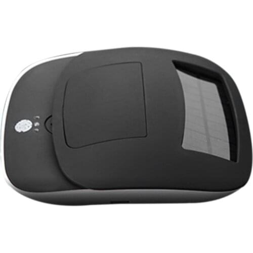 Universal Solar Powered Car Negative Lon Diffuser Automatic Air Purifier Vehicle Phone Holder Charger Mist Maker