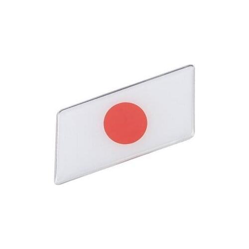 Japan Japanese Flag Emblem Badge Motorcycle Fairing Decals Sticker for Auto Doors Windows Trunks Car Accessories