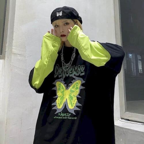 2021 Spring Summer Women Graphic Tee Japanese Fashion T Shirt Pullover Korean Oversize Harajuku Vintage Kawaii Clothes Tops